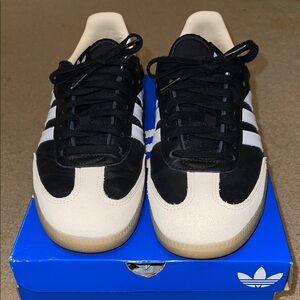 Adidas Men's Samba OG. Black/Wht/Gum. Size 10.5. JS3832